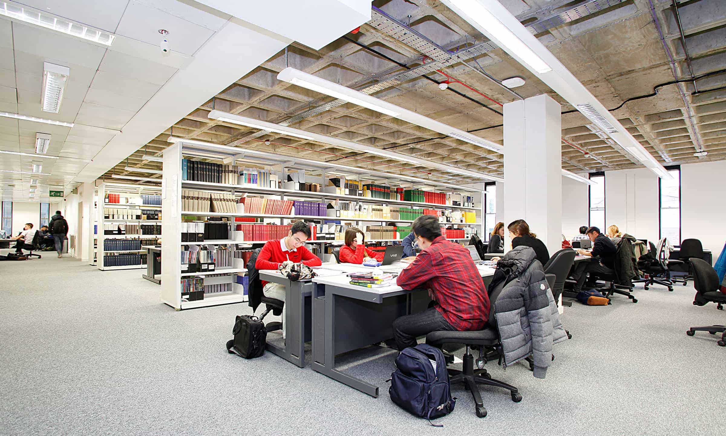 Imperial College London Library Phase 1 Case Study Fit Out Project Willmott Dixon Interiors