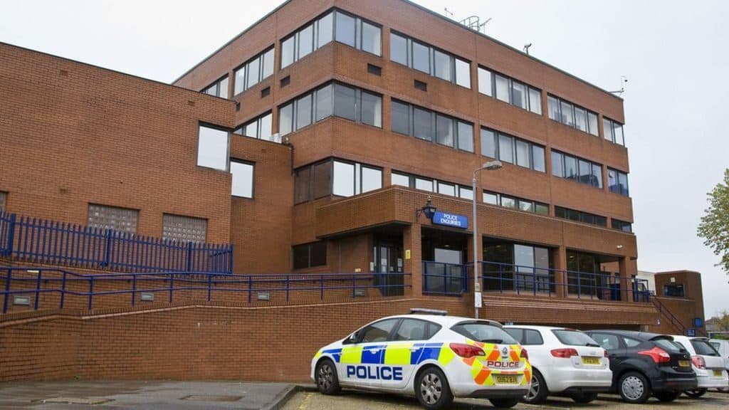 An image of Luton Police Station where Willmott Dixon Interiors carried out work.