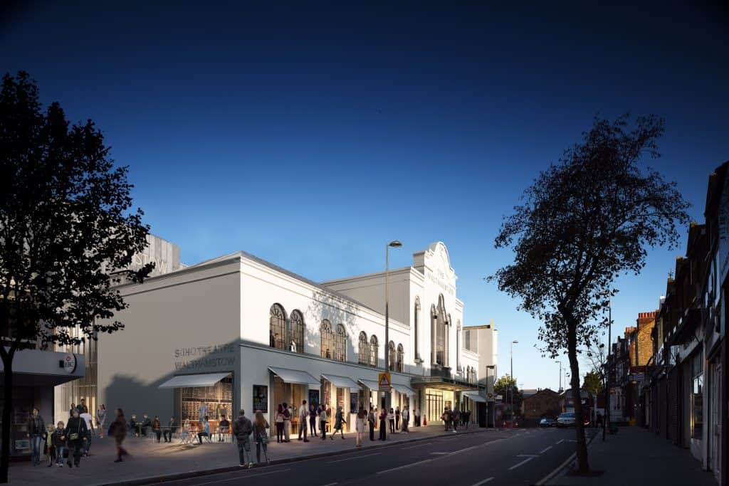 Soho Theatre Walthamstow CGI image