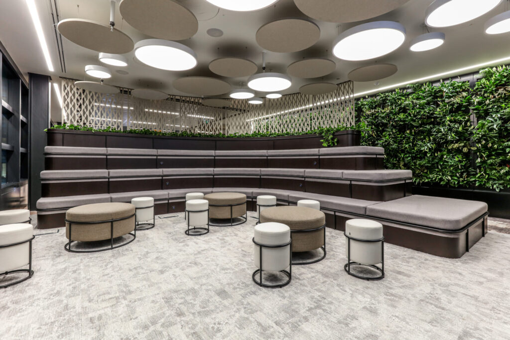 Image of Willmott Dixon Interiors' work at The Bailey.