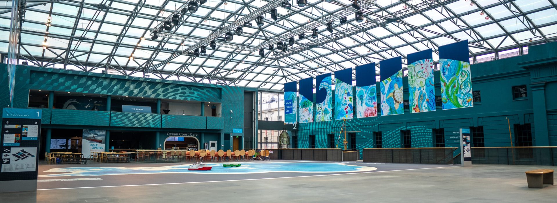 WDI - Interior shot of Ocean Court at National Maritime Museum